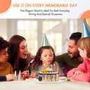 Elegant Marble Cake Stand with Dome11.8in30cm White Marble Dessert Stand with Acrylic Lid CoverServing Display Plate for CakesDessertsCheeseLarge Stone Platter for Kitchen/Party/Wedding (Flat)