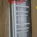 Metal Platform King Bed Frame with Headboard Sturdy Steel Slats Support No Box Spring Needed Easy Assembly White