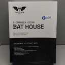 BIGBATBOX - Bat House for Outdoors - Clean Your Backyard from Mosquitoes - Wooden Bat House Kit - with Our Proven Bat Box Design