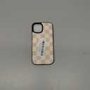 Obbii for iPhone 15 Case with Card Holder Soft Leather Wallet Case Protective Shockproof Hard Cover for Women Man (Checkerboard)