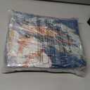 Boho Throw Blanket, Blue Lightweight Blankets for Summer, 100% Cotton Bohemian Decorative Throw Blanket, 50"x60" Reversible Muslin Breathable Woven Farmhouse Blankets Quilt, (Retro Vines)