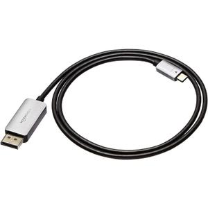 Amazon Basics Aluminum USB-C to DisplayPort Cable - 3-foot