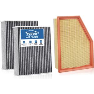 1*Engine Air Filter+2*Cabin Air Filters Fit for 2019-2023 X5/X6/X7 3.0L Only, 2017-2023 530i, 530e, 540i, 740i, 530i xDrive, 540i xDrive, (2.0L/3.0L) (NOT FOR 4.4L V8) 64115a1bdb6 13718691835