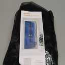MAGZO Magnetic Screen Door Fit Door Size 72 x 80 Inch, Screen Size 74" x 81" French Door Screen with Full Frame Hook&Loop Black