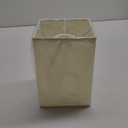 MY MIRONEY 5.51" x 5.51" x 7.87" Square Lampshades Beige Linen Lamp Shades Modern Style Lampshade Cover Replacement for Floor Lamp, Table Lamp, Bedside Lamp