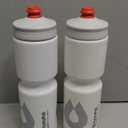 HydraPak Breakaway Surge Lightweight Bike Water Bottle 2-Pack (20oz, 25oz, 30oz) - High Flow, Cycling & Sports Squeeze Bottle
(White, 880ml / 30oz)