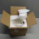 BUYMAX 5 inch&6 inch Orchid Pots with Holes & Removable Trays, White Ceramic Pots for Plants, Effective Drainage and Ventilation for Orchid Root Health to Assist New Plants or Repotting