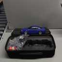 LD1899 1/18 RC Drift Car GTR R34 with 3 Upgraded 1200mah Battery 2.4GHz 150 Brushed Motor Drift RC Car Full Proportional with Gyroscope on-Road Alloy Body Shell Racing for 15+ (Blue)