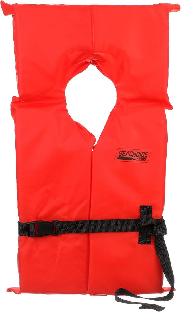Seachoice Life Vest, Type II, Adult Size Universal