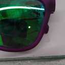 goodr Gardening with a Kraken Polarized Sunglasses for Men & Women, Medium Sized (OG), Dark Purple Translucent Lens with Light Green Mirrored Reflective Lens, UV400 Protection, No Slip, No Bounce