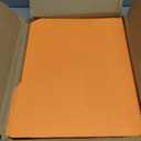 SUNEE File Folders, 150 Pack Manilla Folders 8.5 x 11, Colored File Folders Home Office School Supplies for Documents Files Paper, 5 Assorted Colors