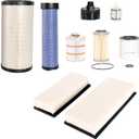 1000 Hours Filter Kit fit for CAT 236D 242D 246D 259D 279D 289D 299D 299D2 262D 272D 272D2 257D 277D 287D 297D 297DXHP 297D2 297D2XHP Replace 421-5479 377-6969 110-6326 110-6331 416-5884 363-5819