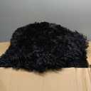 Andency Queen Comforter Set Black, Fluffy Winter Faux Fur Warm Soft Plush Bedding Comforter Set (1 Velvet Comforter & 2 Pillowcases), Fuzzy Thick Heavy Puffy Comforters Bed Set