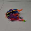 CANREVEL Rainbow 3D Happy Birthday Banner, Felt Garland, Triangle Pennants, Reusable Party Decorations