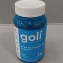 Goli Ashwagandha & Vitamin D Gummy - 60 Count - Mixed Berry, KSM-66, Vegan, Plant Based, Non-GMO, Gluten-Free & Gelatin Free Relax. Restore. Unwind, Pack of 1