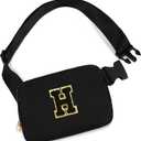 Uygafly Father's Day Gift - Personalized Crossbody Bag | Black