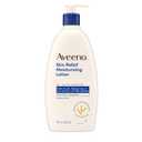 Aveeno Skin Relief Moisturizing Lotion Heals Very Dry, Sensitive Skin, Fast-Absorbing Body Lotion with Soothing Triple Oat & Shea Butter Formula, Fragrance Free, Non-Comedogenic, 18 fl. oz