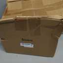 Baderke 2 Pcs Cake Carrier with Lid 10''/ 8'' Cake Holder Plastic Stand with Lid Handle Round Container Portable Carrier with Cover Boxes for Cupcake Pie Serving Transport (White)