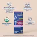 Mommy's Bliss Organic Elderberry Syrup & Immunity Boost With Vitamins, Prebiotics & Echinacea for Kids & Adults 1 yr+, 3 Fl Oz