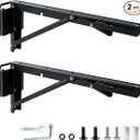 E Track Shelf Bracket, 14" Foldable 2 Pack Steel for Trailers/Vans
Double-Joint Design, Stable & Secure. Foldable, Saves Space. 100lbs Capacity. Steel, Rust-Proof.Easy Install on e-Track Rails