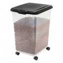 Airtight Food Storage Container MP-12, 69 QT | Wheels for Mobility, Airtight Seal, BPA-Free, Best for Bird Seed, Cat food, Cat Litter, Chicken Feed, Pellets
