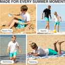 Kanu Surf Boys Adventure Boys Swim Trunks with Compression Liner Quick Dry Stretch Swimsuit (15-16, Shoreline Green)