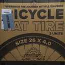 ULTRAVERSE 26x4 E-Bike Fat Tire - Robust, High-Performance 26inch Fat Tyre for MTB and Ebikes, Durable All-Terrain Directional Tread, Superior Density for Street & Trail Adventures-2 Unit