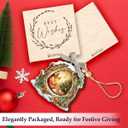 Squirrel Christmas Ornament 2025 - Woodland Christmas Ornament for Family, Squirrel Ornament for Lovers, Animal Ornaments for Tree Decor, Unique Animal Lover Gifts for Girls Boys