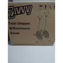 Stepper Machine with Resistance Bands, Mini Stepper with 300LBS Weight Capacity, Twist Stepper for Full Body Workout, Adjustable Step Height, Smooth and Quiet, Step Machine for Men Women