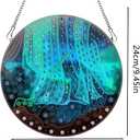 3 x hospitian DIY Hanging Aurora Mountain Diamond Art Pendant Painting Kit, Special Crystal Gem Craft Painting Kit Ornament