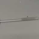 Prime-Line M 6256 Frameless Shower Door Bottom Seal for 1/4 in. Thick Glass Doors, Dual Flap and 45 Degree Drip Guard, 36 in., Clear Vinyl (Single Pack)