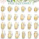 SUPMIND 24pcs Glass Bud Vase Set, Small Gold Amber Flower Vases for Centerpieces in Bulk, Mini Vintage Vase for Wedding, Home,Table Decoration