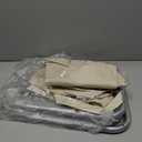 WOWLIVE 100L Rolling Laundry Hamper with Wheels Large Basket Organizer Laundry Cart with Steel Frame and Removable Bag Foldable Tall Dirty Clothes Hamper Dorm Room Storage for Bedroom (Light Beige) (100L (17.013.030.8in))