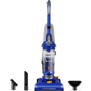 eureka NEU182A PowerSpeed Bagless Upright Vacuum Cleaner, Lite, Blue
