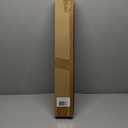 Decopolitan 5/8" Cap Curtain Rod Set, 28 to 48 Inches, Black