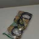 YARIEW 12 Pcs Leopard Print Headbands Cat Ears Headbands Animal Ears and Horns Headband Plush Horns Cosplay Costume Halloween Christmas (Multi-colored-4)