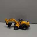 Car Toys for Toddlers, Excavator Toy with 2 Flashing Lights Music, Toy Trucks Construction Vehicle with 1 Moving Arm, Baby Toys for 3 4 5 6 Year Old Boys, Kids Valentine's Day Easter Birthday Gifts