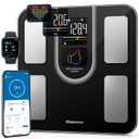 Scale for Body Weight, FSA&HSA Eligible, Smart Scale with 9-in-1 VA Display, Bathroom Scale with 22 Body Metrics, Heart Rate, BMI, Body Fat, Muscle Mass, Compatible with iOS & Android