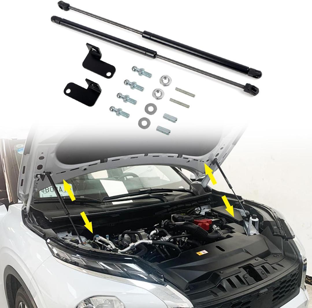 CTH for Mitsubishi Outlander 2022-2025 Front Engine Hood Struts Shocks Dampers Hood Lift Raise Support Hydraulic Jack Lift Spring Support Shock Strut Dampers Kit Car Accessories 1pair