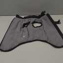 Dog Winter Coat Reflective Water-Resistant Jacket, Fleece Lined Windproof Puppy Coat with Back Zipper & D-Ring, Cold Weather Dog Coats for Small Medium Dogs (M, Black)