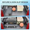 SZYANG Truck Bed Divider Compatible with 2020-2026 Jeep Gladiator Cargo Manager Molle Panel Truck Bed Organizer Replacement for 2020-2026 Jeep Gladiator Accessories