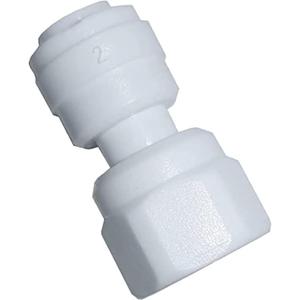 YZM 1/4"Female Thread to 3/8" Tube O.D. Quick Connector fittings Water Purifiers Filters Reverse Osmosis Systems accessories set of 5.