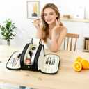 Tools Travel Bag for carrying hair dryer curling iron comb multi-layer hair accessories and tools with Dry Wet Depart Toiletries Travel Organizer (Black)