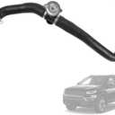 5058172AH Upper Radiator Coolant Hose with Cap Compatible with Jeep Patriot Compass 2007-2017 Dodge Caliber 2007-2012 1.8L 2.0L 2.4L L4 Replaces 5058172AE 5058172AI 5058172AF 5058172AG