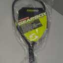 GB-50 Racquetball Racquet | Lightweight 190g | 7000 Series Aircraft Aluminum | Quadra/Tear Drop Hybrid Frame for Power & Control | 3-5/8 Pro Grip | Durable & Easy to Maneuver