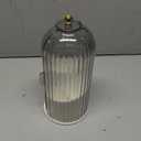 Toothbrush Holders with Sliding Lid, Rotating 3 Slots Bathroom Organizer Countertop, Tooth Brush Toothpaste Holder Bathroom Counter Stand Sink Organizer Caddy for Vanity Makeup Brushes Holder (White+Transparent Black)