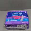 Always Discreet Adult Incontinence Pads for Women, Drier, 4 Drop Long Length, Moderate Absorbency, Pads for Bladder Control Management, Bladder Leaks, & Postpartum Pads, 54ct