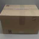 KKTONER PU Leather Modern Rolling Stool with Low Back Height Adjustable Work Salon Drafting Swivel Task Chair with Footrest (Black)