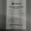 48" L Collapsible Wagon Cart Foldable, 560lbs Weight Capacity 300L Heavy Duty Folding Beach Wagons with Big All-Terrain Wheels, Utility Carts for Groceries, Shopping, Camping, Sports - Black