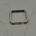 My Pretty Strap XOXO Protective Case for Apple Watch Luxury Matte Metal Cover for Women, Scratch-Resistant Compatible with Apple Watch 38/40/41/42/44/45/49mm Gold, Rose Gold, Silver, Champagne (40)